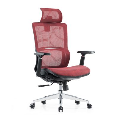 Υποστήριξη οσφυϊκής στήλης Full Mesh Luxury Mesh With Headrest Ρυθμίσιμο ύφασμα άνεση γραφείο εργονομική καρέκλα