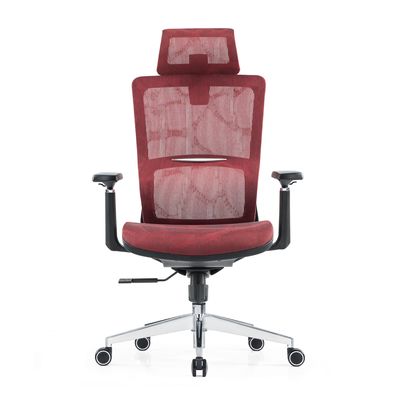 Υποστήριξη οσφυϊκής στήλης Full Mesh Luxury Mesh With Headrest Ρυθμίσιμο ύφασμα άνεση γραφείο εργονομική καρέκλα