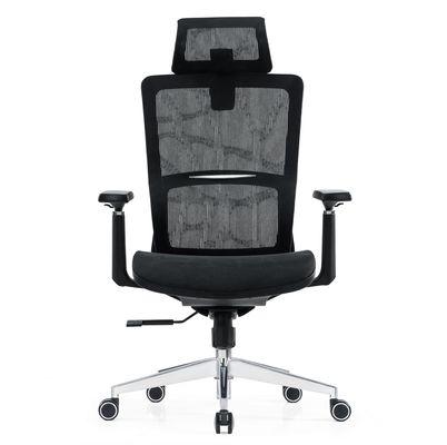Υποστήριξη οσφυϊκής στήλης Full Mesh Luxury Mesh With Headrest Ρυθμίσιμο ύφασμα άνεση γραφείο εργονομική καρέκλα
