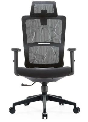 Μαύρο Full Mesh Mesh Έπιπλα Λυμνιακή στήριξη Μασάζ Σύγχρονο χονδρικό αναστηλματικό άνετο ύφασμα Εργονομική καρέκλα γραφείου