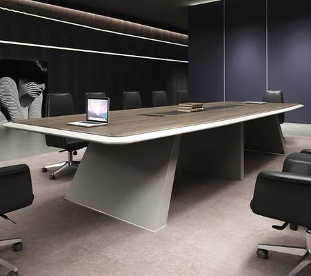 Σύγχρονη απλή γραφειακή επίπλωση ορθογώνια διαπραγμάτευση Δωμάτιο συνεδριάσεων Δωμάτιο συνεδριάσεων