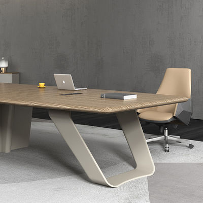 Υπηρεσιακό Έπιπλα Δωμάτιο Γραφείο Conference Table Mdf Modern Office Oem Wood Veneer Conference Table Meeting Table