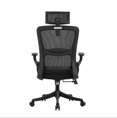 Υψηλή πλάτη Εκτελεστική καρέκλα Modern Mesh Swivel Bank Chair με ρυθμιζόμενο στήριγμα κεφαλιού περιστρεφόμενη Leather Fabric Lift Chair